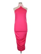 Unbranded Women Pink Cocktail Dress XL
