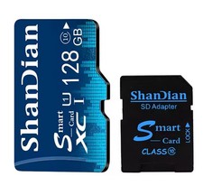 128GB Micro SD Card Memory Card TF Card with Free Adapter High Speed