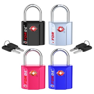 Forge Small Size TSA Approved Luggage Locks. Key Locks for Travel. Ultra Secu...