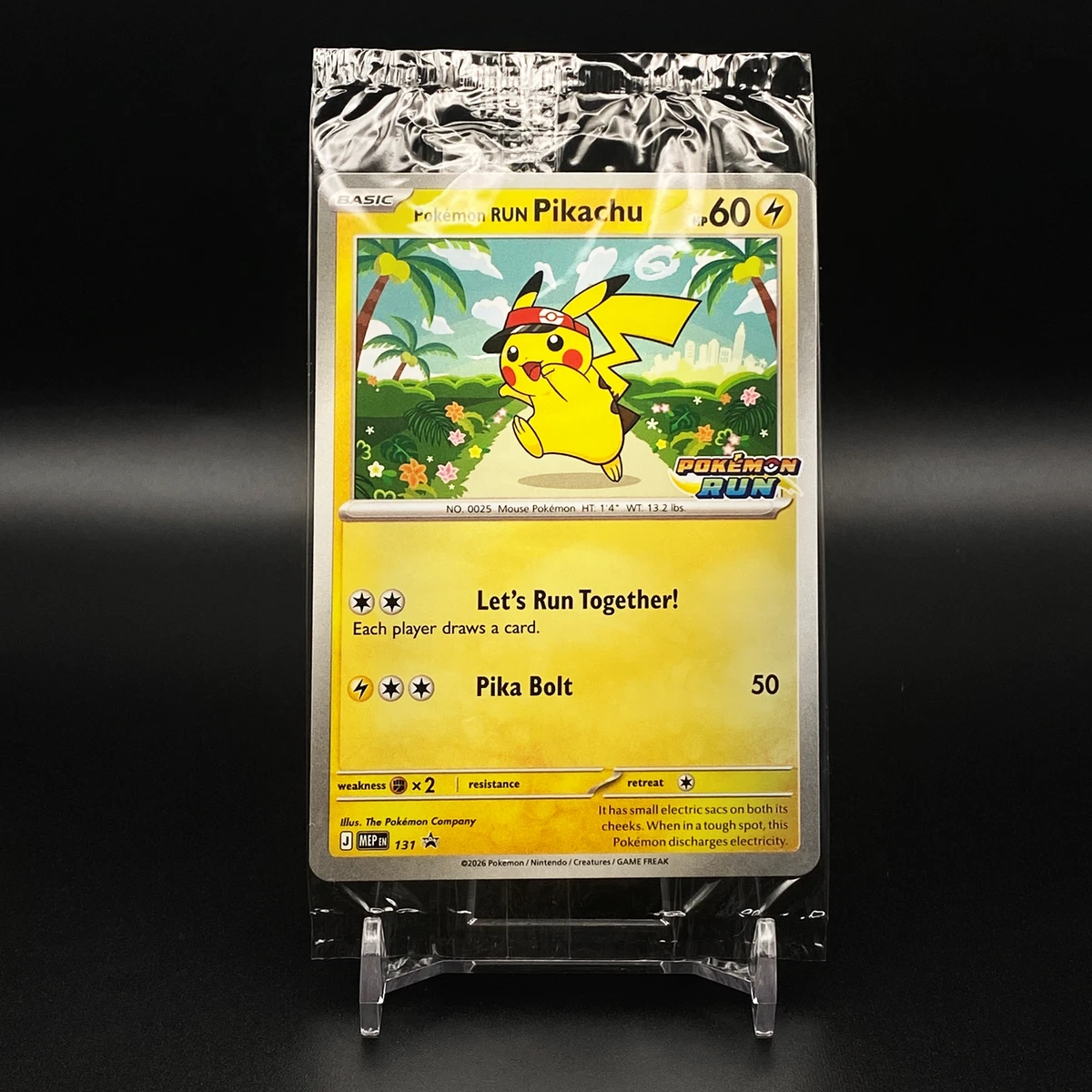 Pikachu Holo Pokémon TCG Individual Collectible Card Game Cards