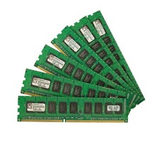 6 X 6GB Kingston KVR1333D3E9SK3/6G PC3-10600 DDR3-1333 ECC Desk Top RAM