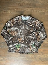 Realtree Men s Camo Base Layer Long Sleeve Shirt , XL 46-48