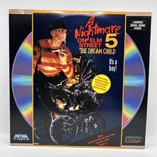 A Nightmare On Elm Street 5 The Dream Child It  s A Boy Laserdisc Movie 1989
