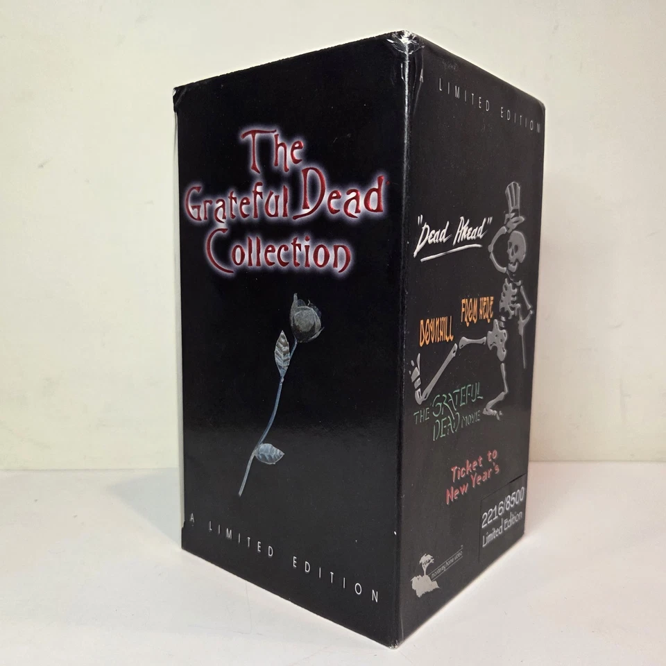 VTG The Grateful Dead Limited Edition Box Collection 4-Pack VHS Tapes Live Music - Image 3 of 4
