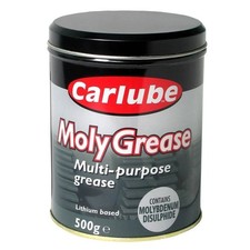 1 x Carlube 500g Moly Grease With Molybdenum Disulphide Anti Wear Protection