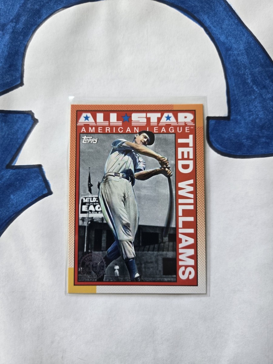Ted Williams- 35th All Star #90AS8- 2025 Topps Series 2- Red