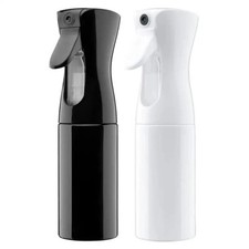 Continuous Mist Hair Spray Bottle Barber Water Sprayer Salon Plant Mister Tools