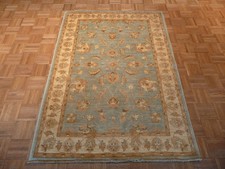 4 X 6 Hand Knotted Oushak Oriental Rug 100% Wool & Vegetable Dyes G343