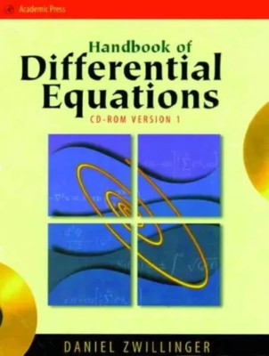 Handbook of Differential Equations, Hardcover by Zwillinger, Daniel, Like New...
