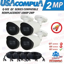 Q-See COMPATIBLE QCA8045B 1080P HD BULLET CAMERA - WORK W/QC ANALOG HD DVR CVI 