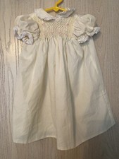 polly flinders smocked dress Size 12 Month Yellow