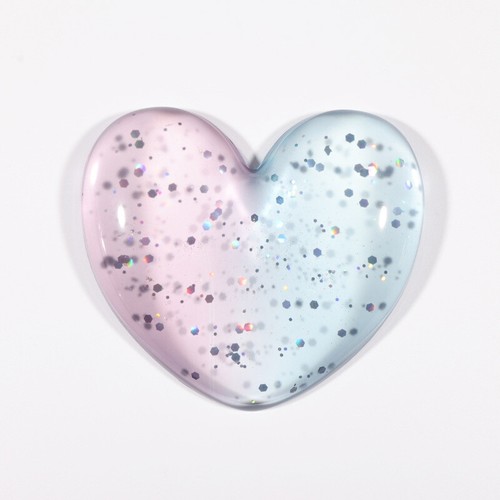 Heart Shaped Clear Wrist Rest Universal Soft Hand Pain Relief Mouse Wrist Rest - Afbeelding 8 van 19