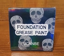 Ucanbe Foundation Grease Paint Goth White Mime  Film Face/Body New Sealed