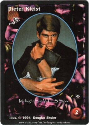 Dieter Kleist Toreador Jyhad V:TES VTES Vampire CCG