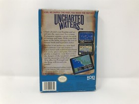 Uncharted Waters - Nintendo NES - 100% Complete In Box CIB 