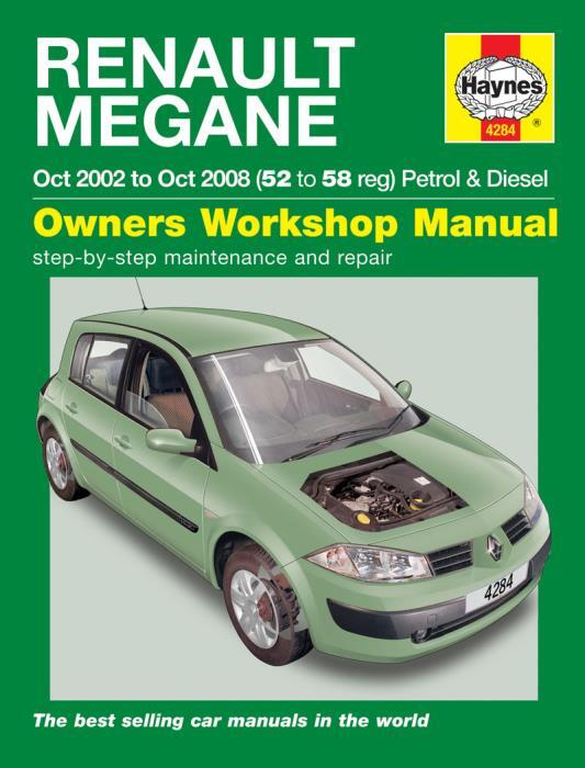 Renault Megane 2002-2008 Haynes Workshop Manual