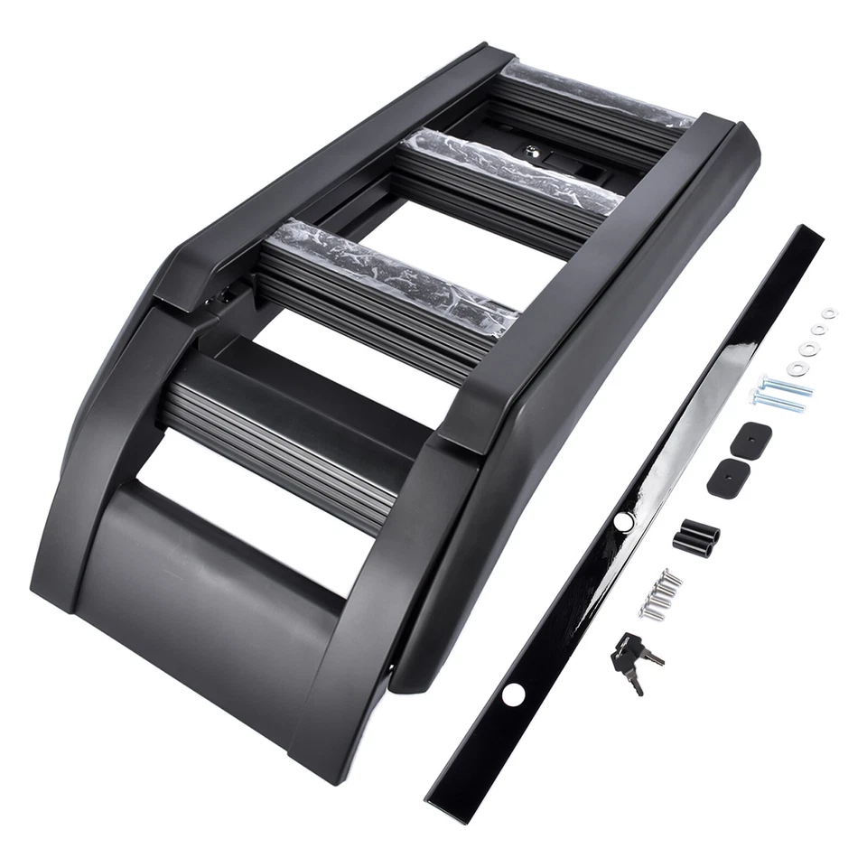 Baca de techo escalera de acceso lateral apta para Land Rover Defender 90 o 110 2020-22 L663 Foto 2 de 4