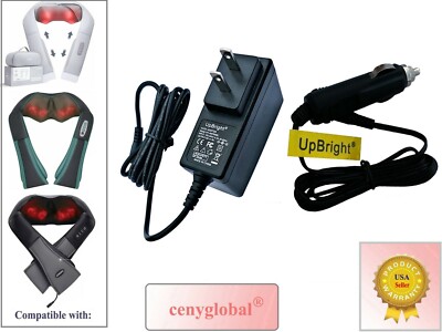 Buy 12V AC Power Adapter For Naipo Gideon Relaxzen Snailax Hromec Zyllion Renpho Mo Cuishle Shiatsu Back Shoulder And Neck Massager Charger Ul Listed 6 5 Ft Long Power Cord Hy122000