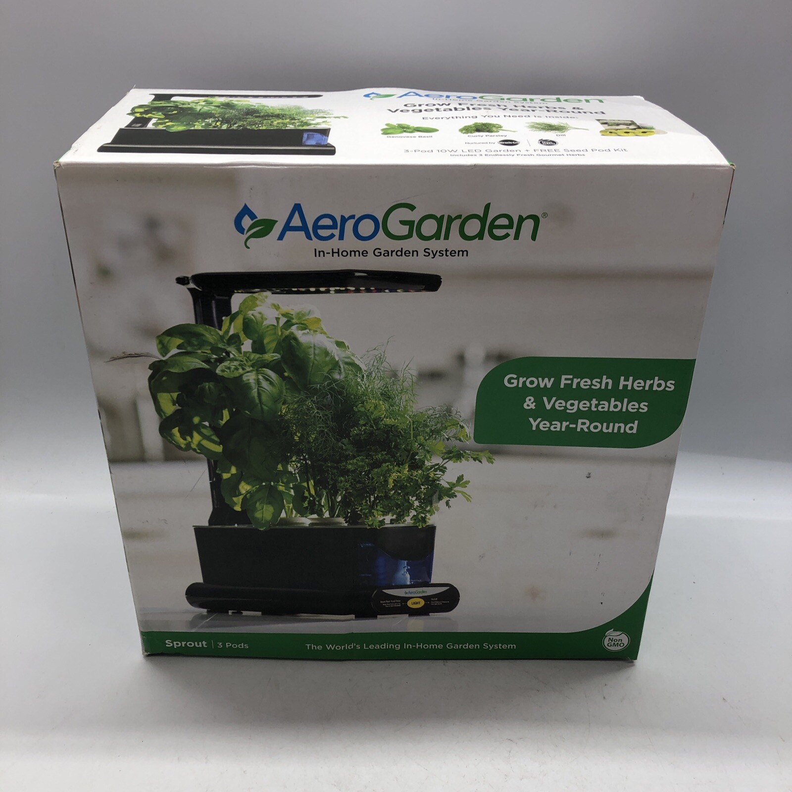 AeroGarden 3Pod Indoor Sprout LED (no seeds) 810705133152 eBay