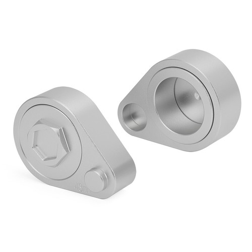 Handle Bar Risers For Honda Blackbird CBR1100XX 96-08 VFR 800 VTEC 2002 Onwards - Picture 3 of 9