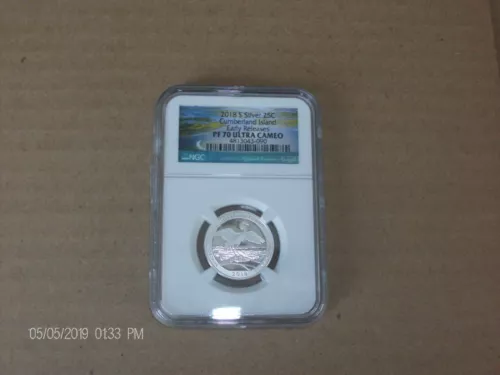 2018 Cumberland Silver NGC PF70 UC Early Releases America The Beautiful Quarter