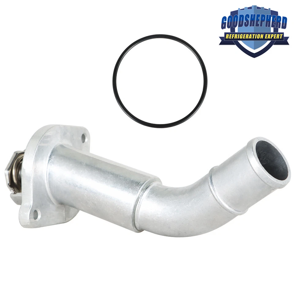 Carcaça de termostato para Chevrolet Trailblazer GMC Envoy/Envoy XL 4.2L 2002-2008 - Imagem 4 de 4