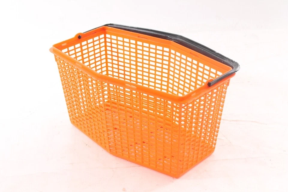 1 x alter Klammerkorb orange Klammerkörbchen Vintage DDR - Bild 3 von 4