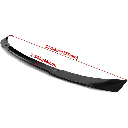 FITS 2018-2022 HONDA ACCORD 10TH GEN BLACK REAR TRUNK SPOILER LID WING NEW - Picture 10 of 12