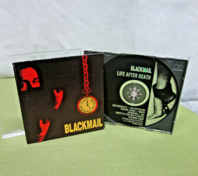 BLACKMAIL Life After Death CD goth rock Greece post punk Last Drive '93 Showdown
