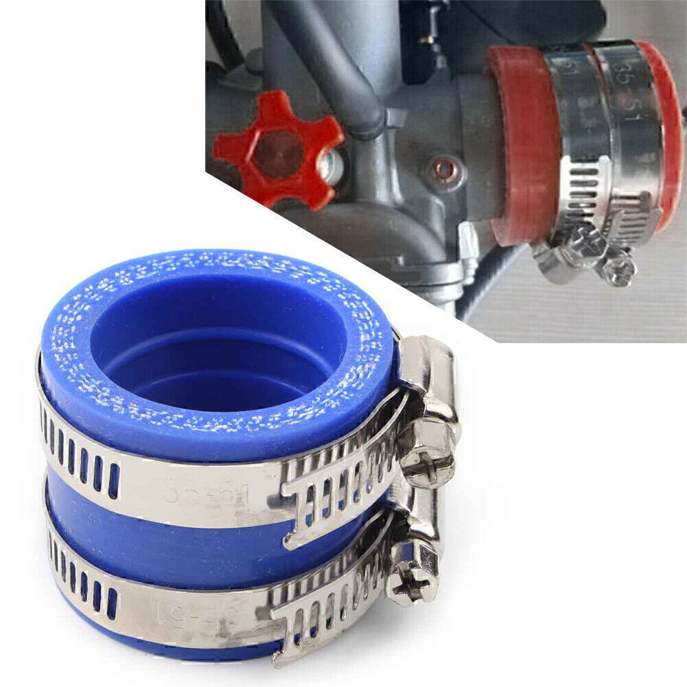 Blue Carburetor Rubber Adapter for OKO PWK KEIHIN 28mm 30mm Intake Manifold