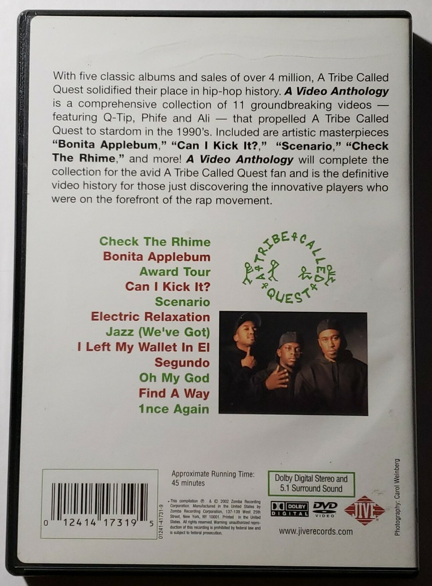 A Tribe Called Quest - The Video Anthology - 2002 Jive Records DVD