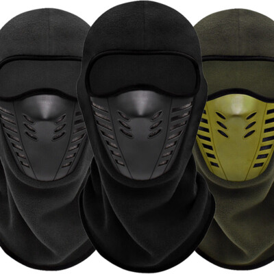 Balaclava Winter Windproof Ski Full Face Mask Outdoor Fleece Bicycle Ninja Mask