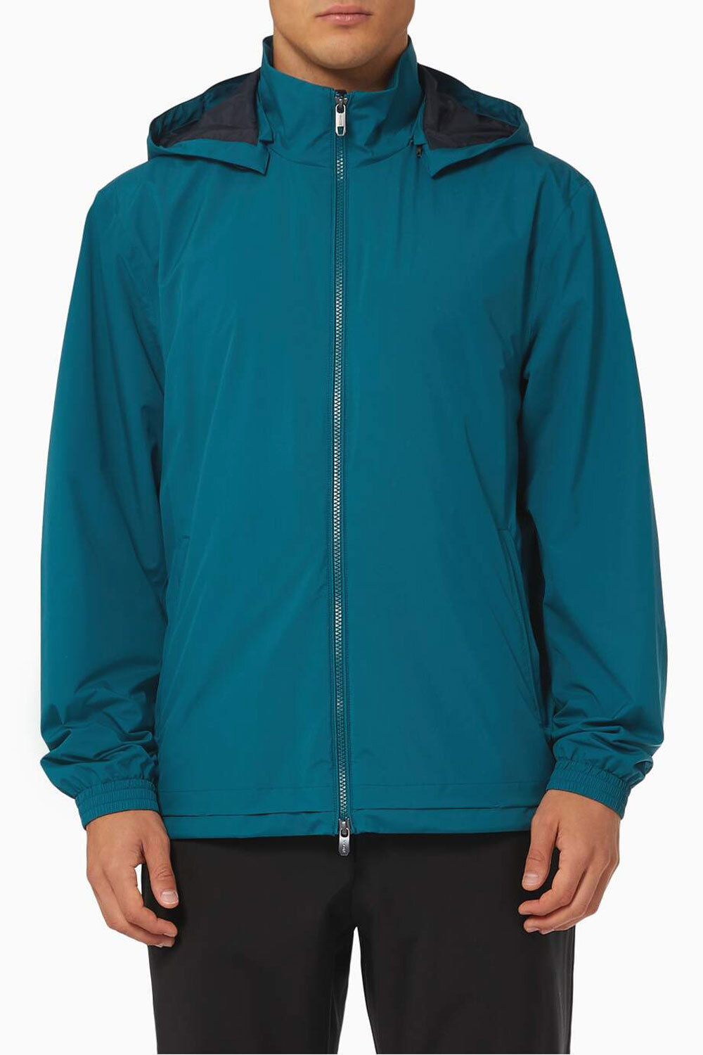 Мужская куртка с капюшоном Z Zegna из микрофибры 61 Средний павлин - 750 новозеландских долларов 58390₽