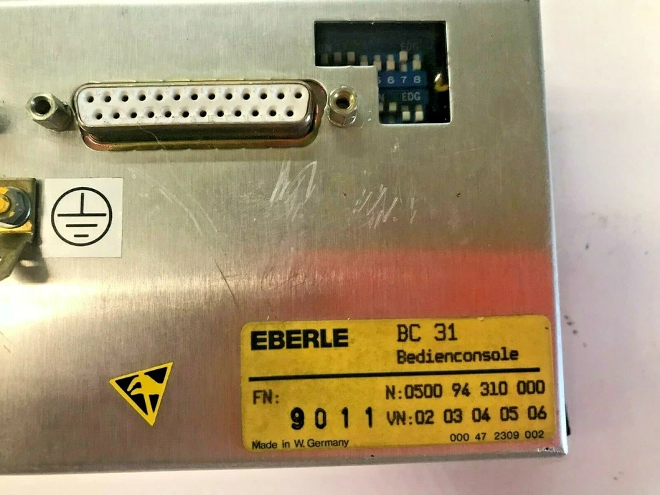 Interfaz de operador Eberle BC31/HMI 0500 94 310 000 Foto 3 de 3