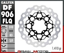 Galfer Disco Freno Anteriore Cubiq 310X5mm Triumph Street Triple R 2009>2012