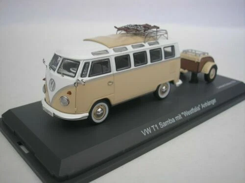 Modellini statici di auto, furgoni e camion rimorchio Schuco per VW