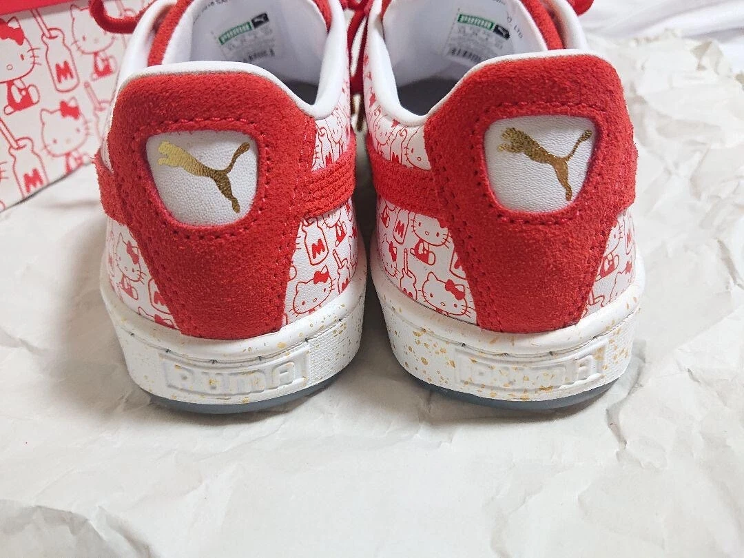 6.5 Women adidas Hello kitty collaboration Kawaii Red White