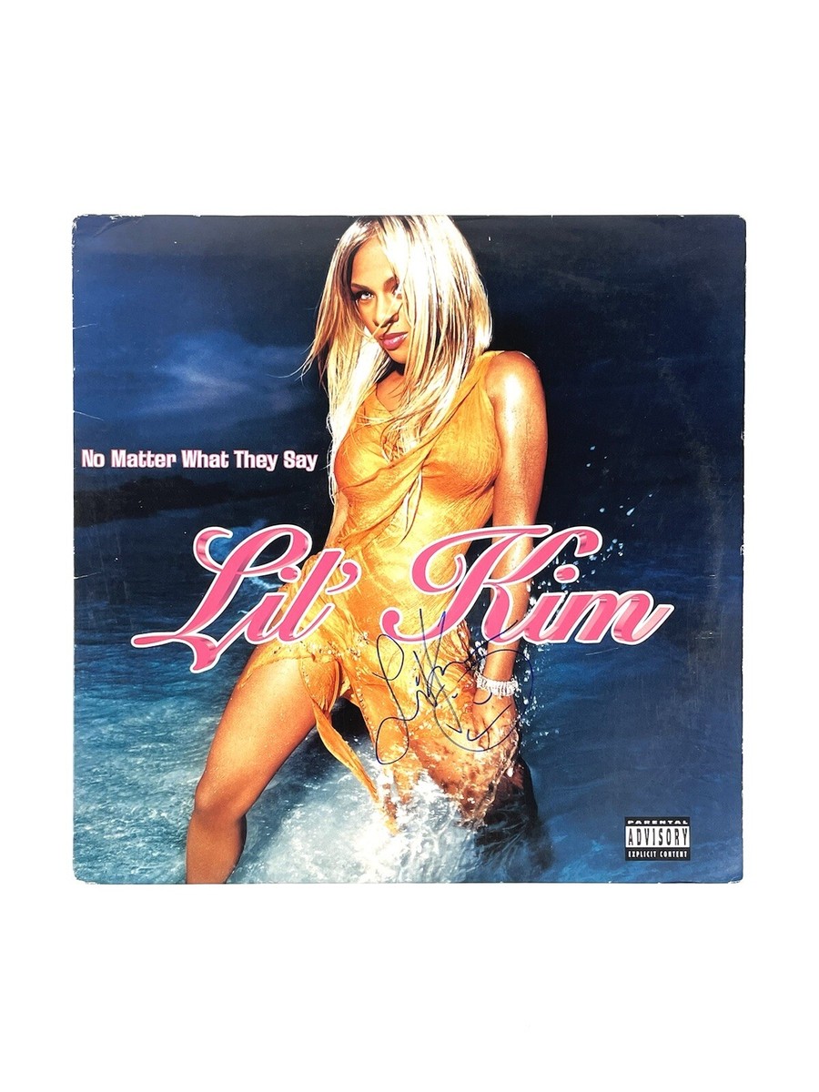 Lil' Kim Rare Authentic Hand Signed 12
