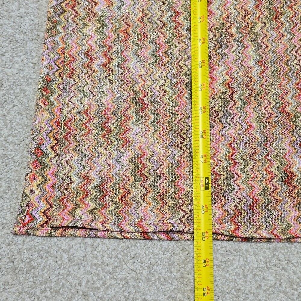 Ramy Brook Henrietta Chevron Stripe Halter Midi Dress Pink Punch  display picture 1