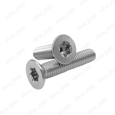 304 Stainless Steel Torx Socket Countersunk Head Hollow Screw M3 M4 M5 M6 M8 M10