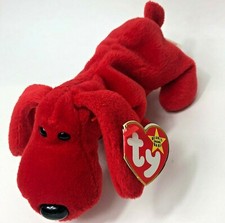 Red Rover Beanie Baby - Style 4101, No Red Stamp, Pvc Pellets  Tag Errors