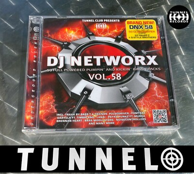 2CD TUNNEL DJ NETWORX VOL. 58