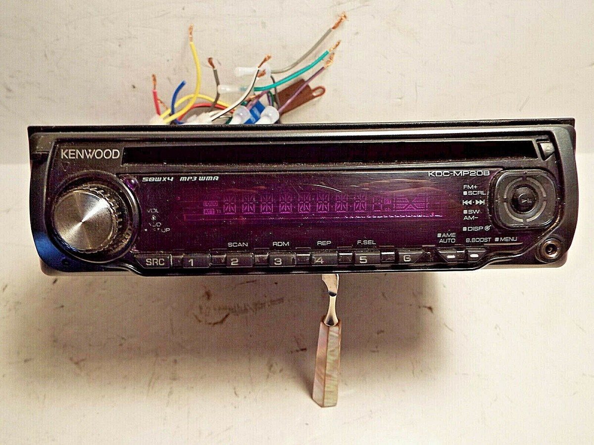 KENWOOD KDC-MP208 CAR STEREO. USED. | eBay