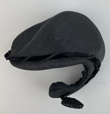 Vintage 50s Beaded Heart Black Dress Hat  velvet trim ANDREA NEW YORK O/S