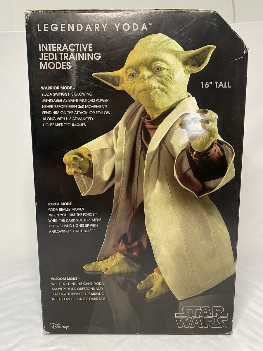 Star Wars Yoda Jedi Training Legendary Spin Master 16