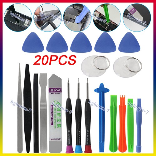 20 in 1 Electronics Repair opening Tools Kit Set for Cellphone Laptop PC Tablet