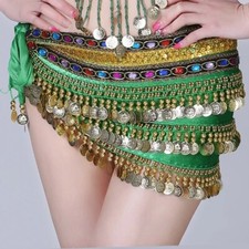 Belly Dance Belt Professional Clothes for Women Bellydance Scarf Dance Accessory