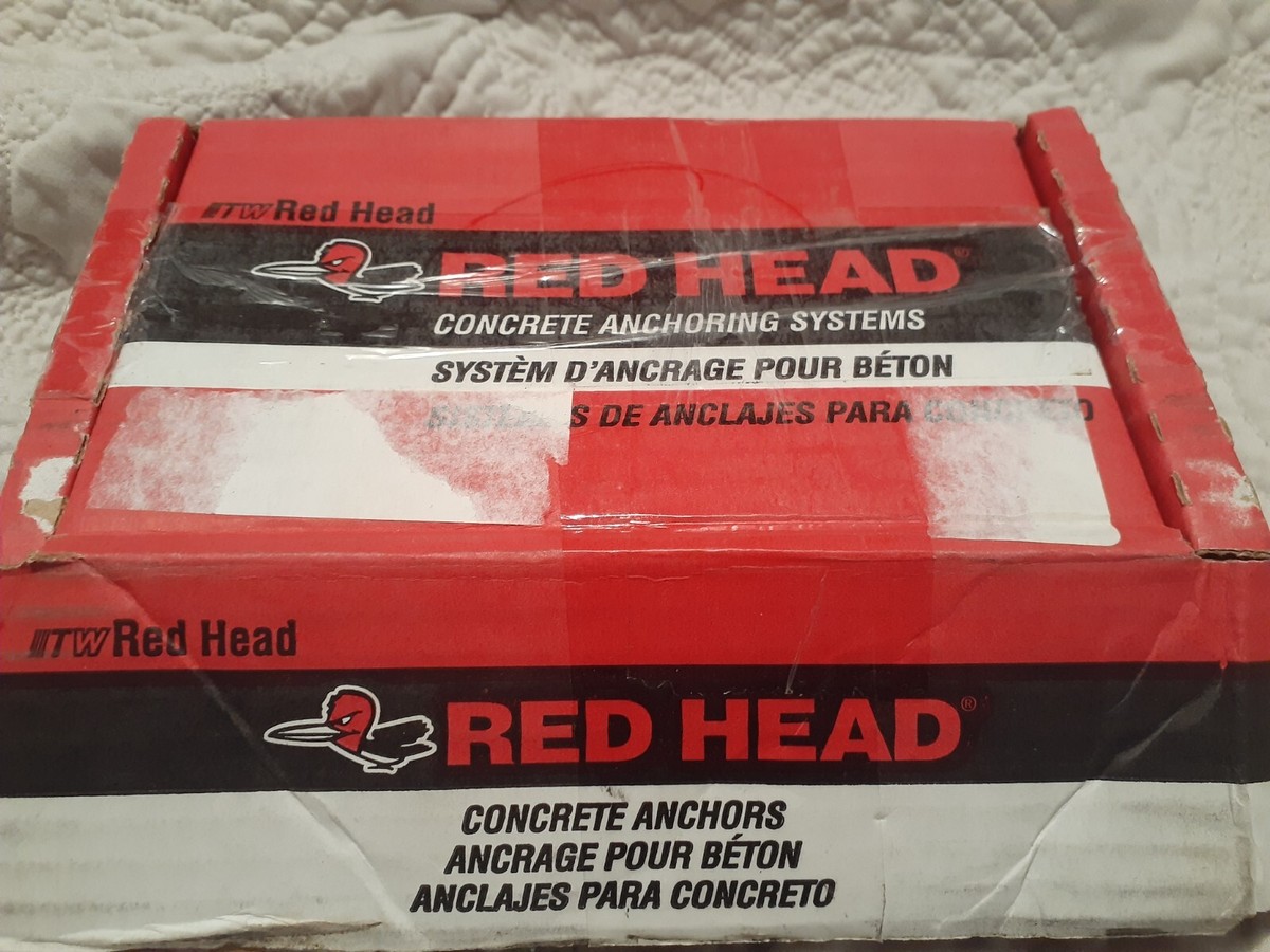 Redhead Structural Fastener Carbon Steel Expansion Anchors Red Head Trubolt Wedge Anchors 3/8x5 ...