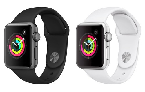 Apple Watch Series 3 38mm GPS Silver Aluminum Case White or Space Gray NEW  | eBay