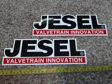 Lot Of 2 Jesel Rockers Racing Decals Nhra Nascar Stickers Street Outlaws